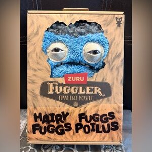 BNIB Zuru Fuggler Hairy Fuggs Gnawing Terror 9” Plush